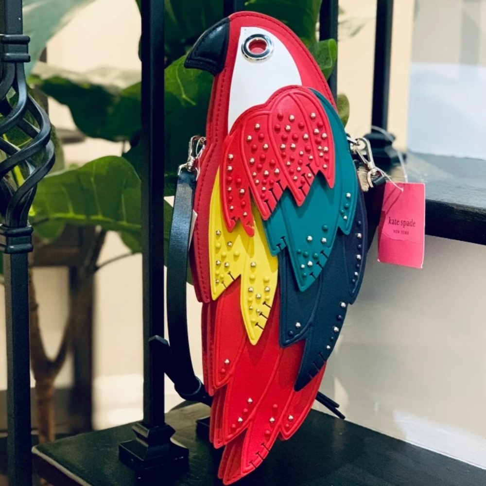 Kate Spade Parrot Crossbody "RIO SUMMER 2019" 3D